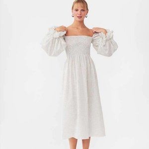 Sleeper Atlanta Dress in Micro Dot XS